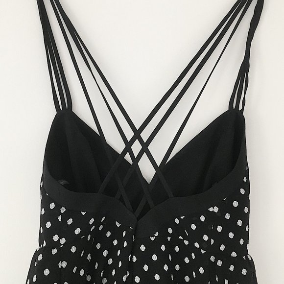 BCBGeneration High Low Polka Dot Maxi Dress - Picture 7 of 11